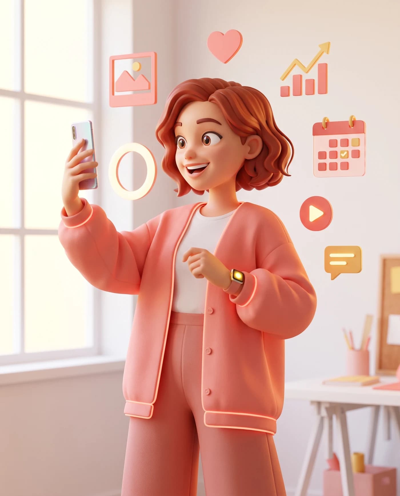 Manon, la community manager de Lya